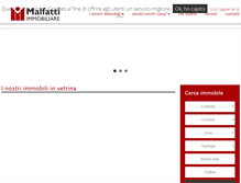 Tablet Screenshot of immobiliaremalfatti.it